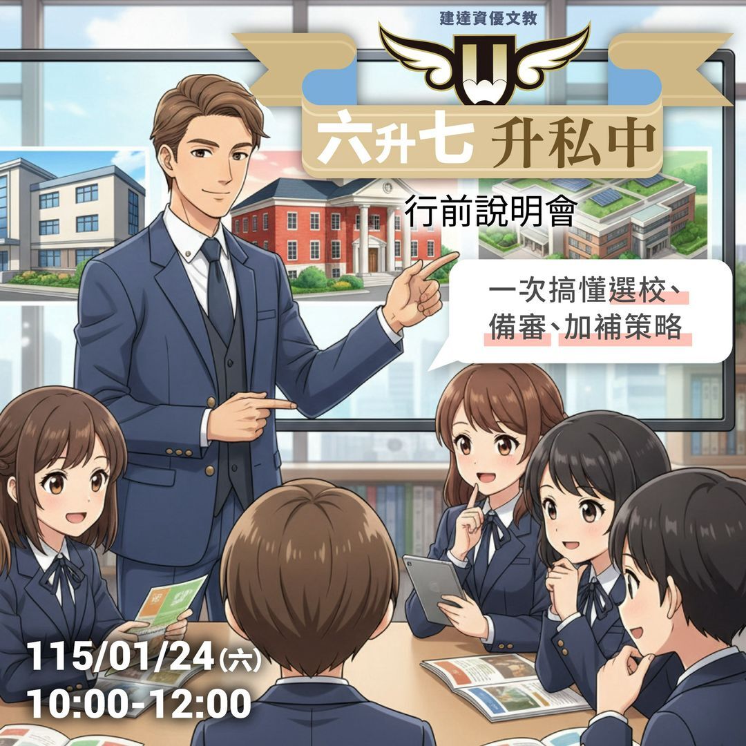 【文心校】六升七座談會(升私中行前會)