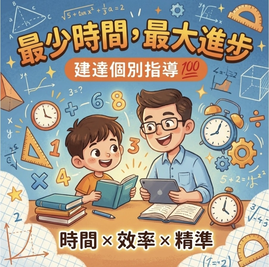 <崇進校>建達個別指導最少時間,最大進步