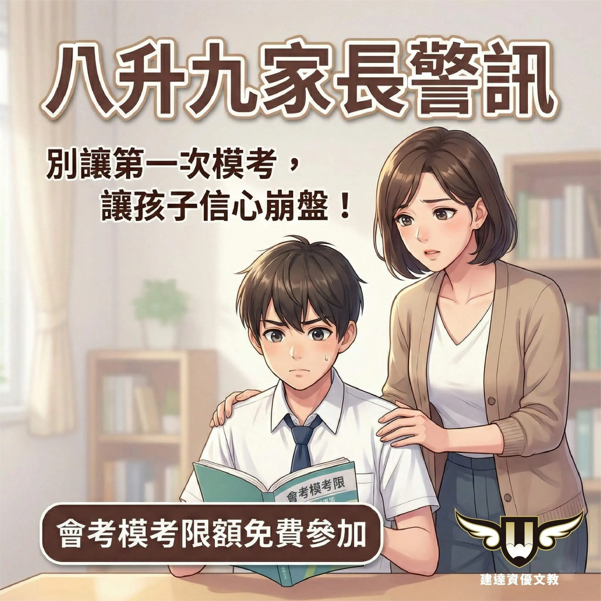 【文心校】八升九家長請注意